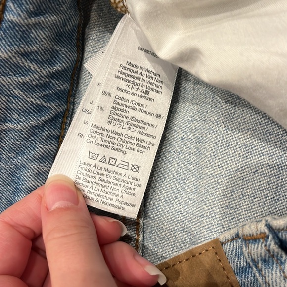 NWT Madewell The Perfect Curvy Vintage Wide Leg Crop Jean Sz 29 Denim - Picture 5 of 10